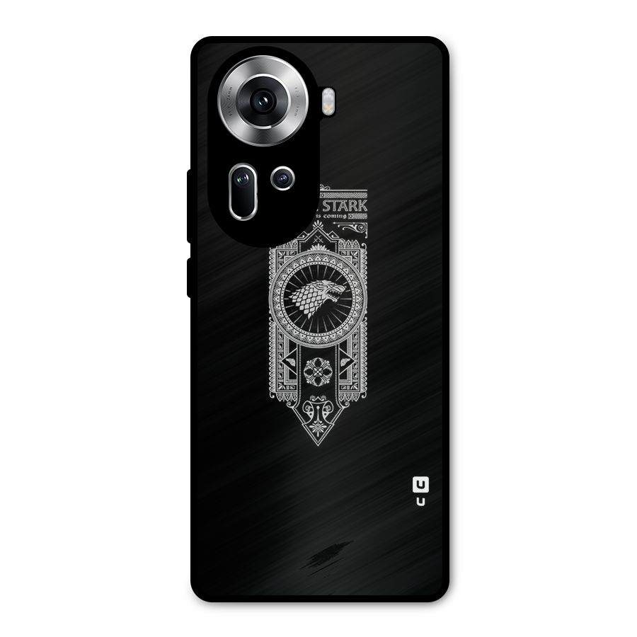 House Banner Metal Back Case for Oppo Reno11 5G