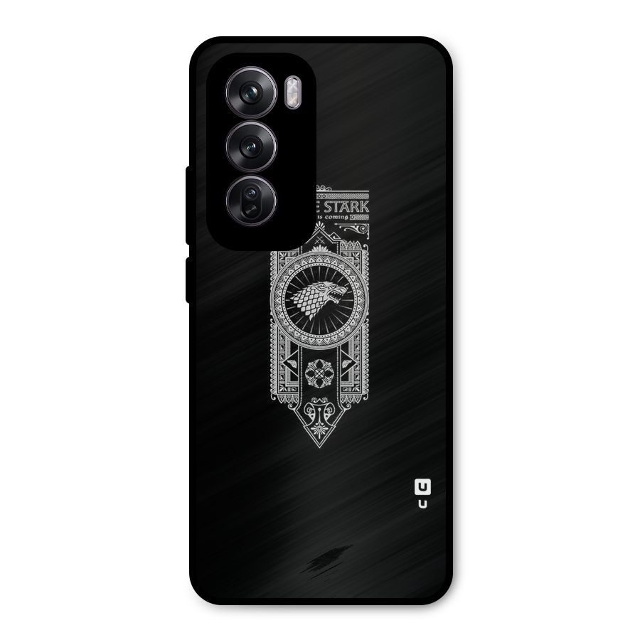 House Banner Metal Back Case for Oppo Reno12 Pro