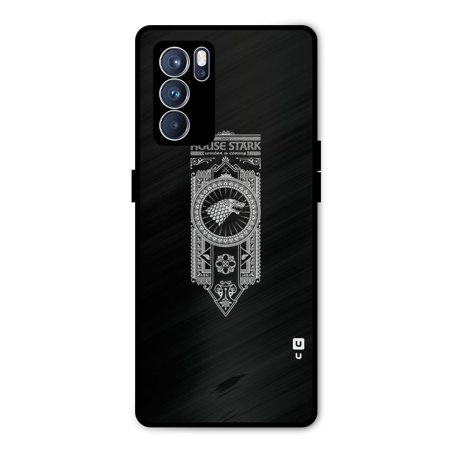 House Banner Metal Back Case for Oppo Reno6 Pro 5G