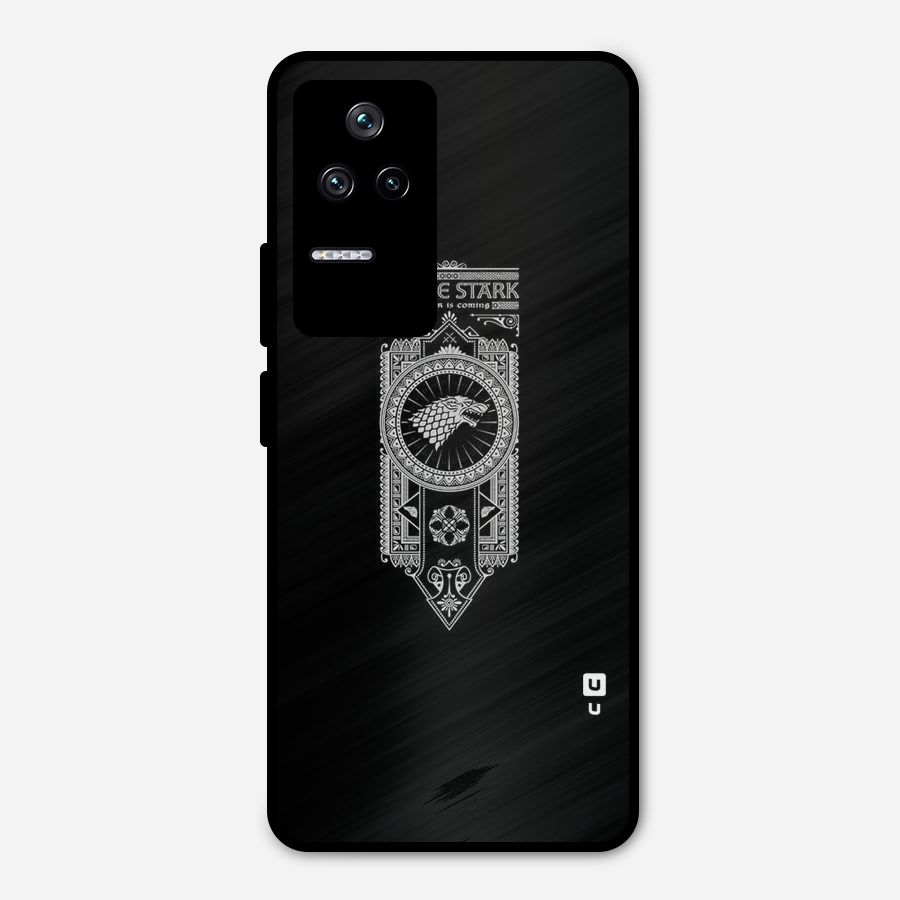 House Banner Metal Back Case for Poco F4 5G