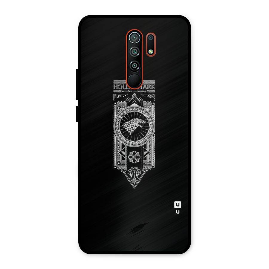 House Banner Metal Back Case for Redmi 9 Prime