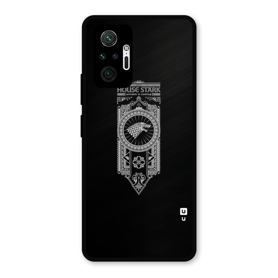 House Banner Metal Back Case for Redmi Note 10 Pro