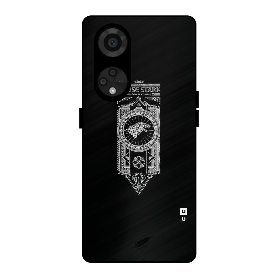 House Banner Metal Back Case for Reno8 T 5G