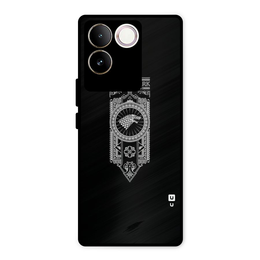 House Banner Metal Back Case for Vivo T2 Pro