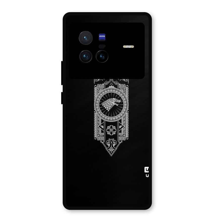 House Banner Metal Back Case for Vivo X80