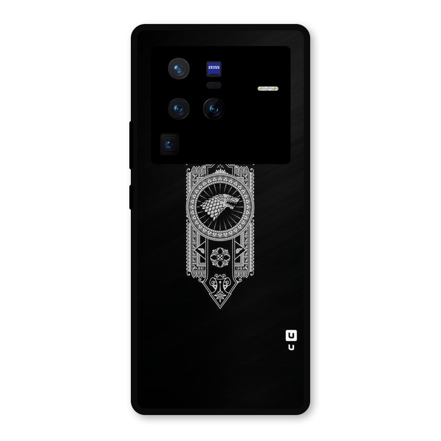 House Banner Metal Back Case for Vivo X80 Pro