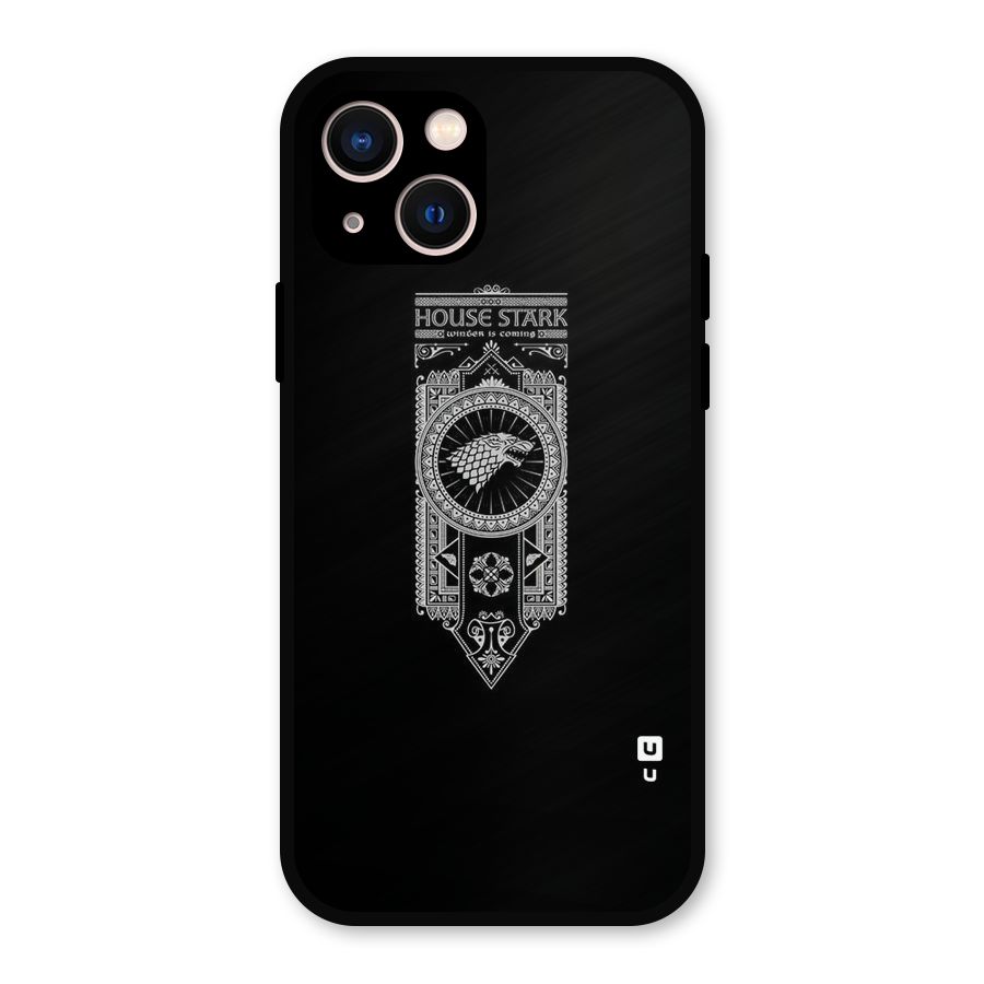 House Banner Metal Back Case for iPhone 13