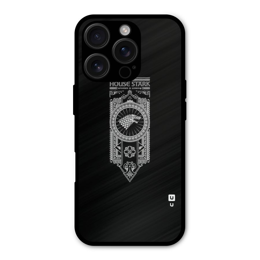 House Banner Metal Back Case for iPhone 16 Pro