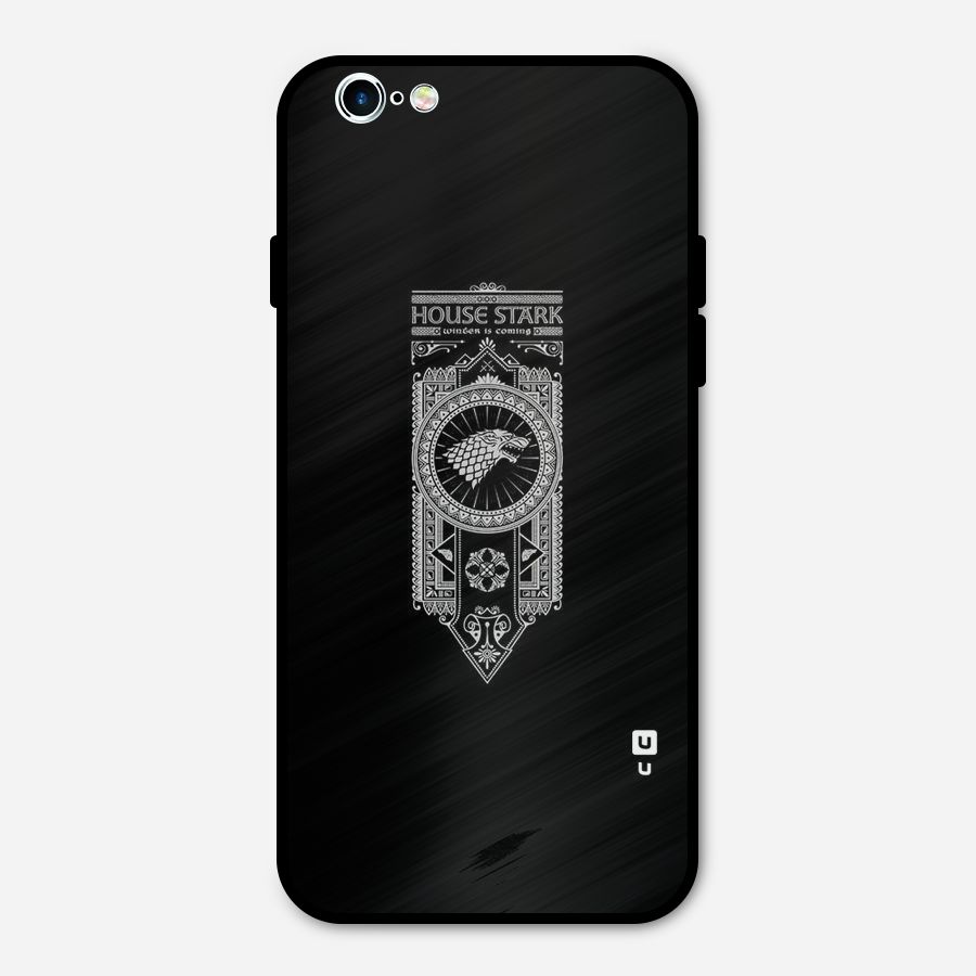 House Banner Metal Back Case for iPhone 6 6s