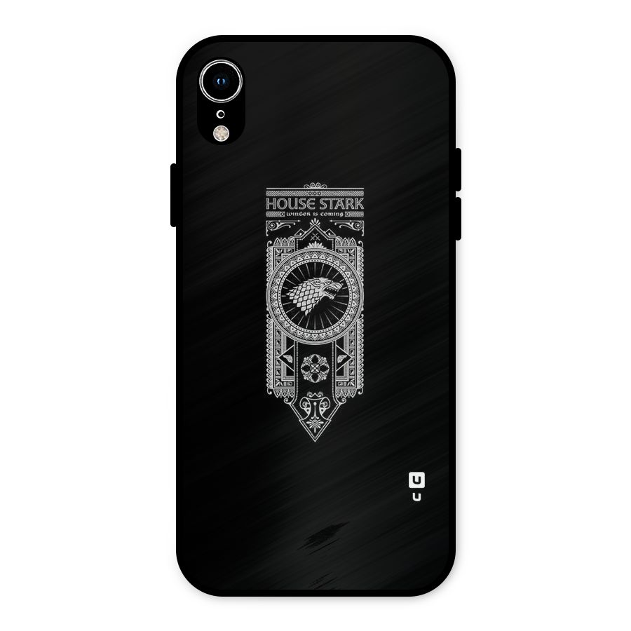 House Banner Metal Back Case for iPhone XR