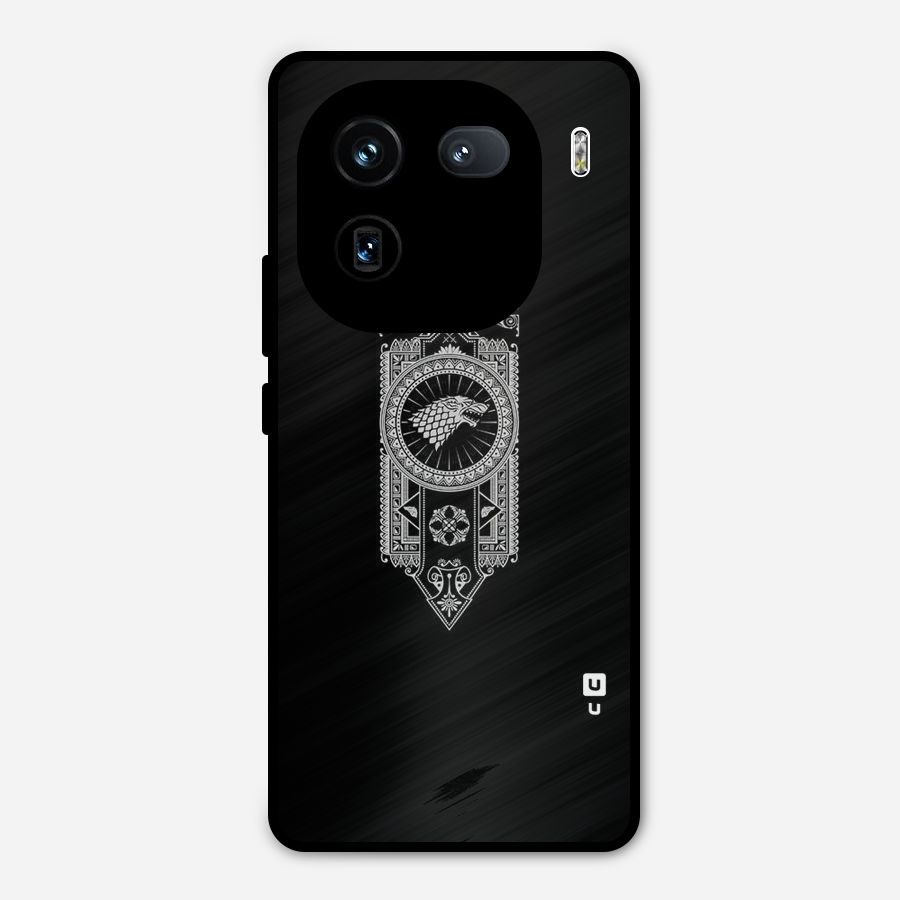 House Banner Metal Back Case for iQOO 12