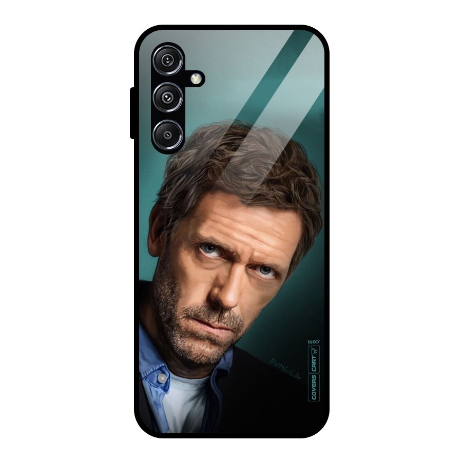House MD Glass Back Case for Galaxy M34 5G