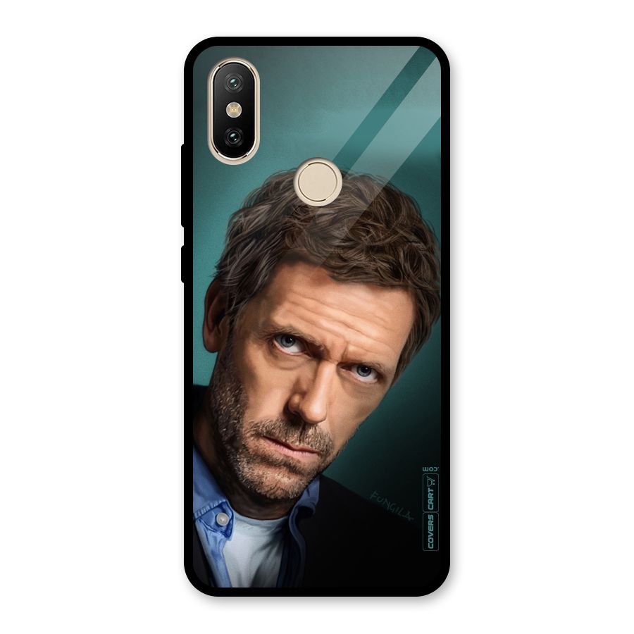 House MD Glass Back Case for Redmi A1
