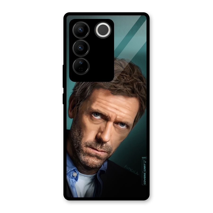 House MD Glass Back Case for Vivo V27