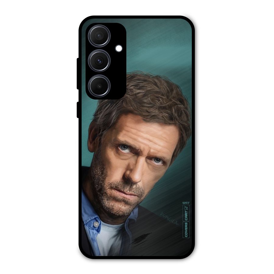 House MD Metal Back Case for Galaxy A35