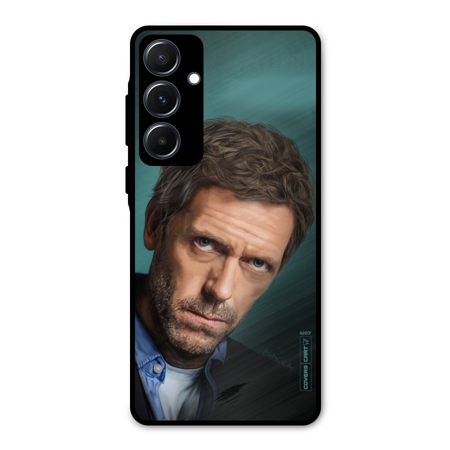 House MD Metal Back Case for Galaxy A55