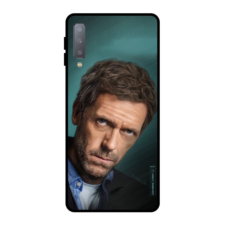 House MD Metal Back Case for Galaxy A7 (2018)