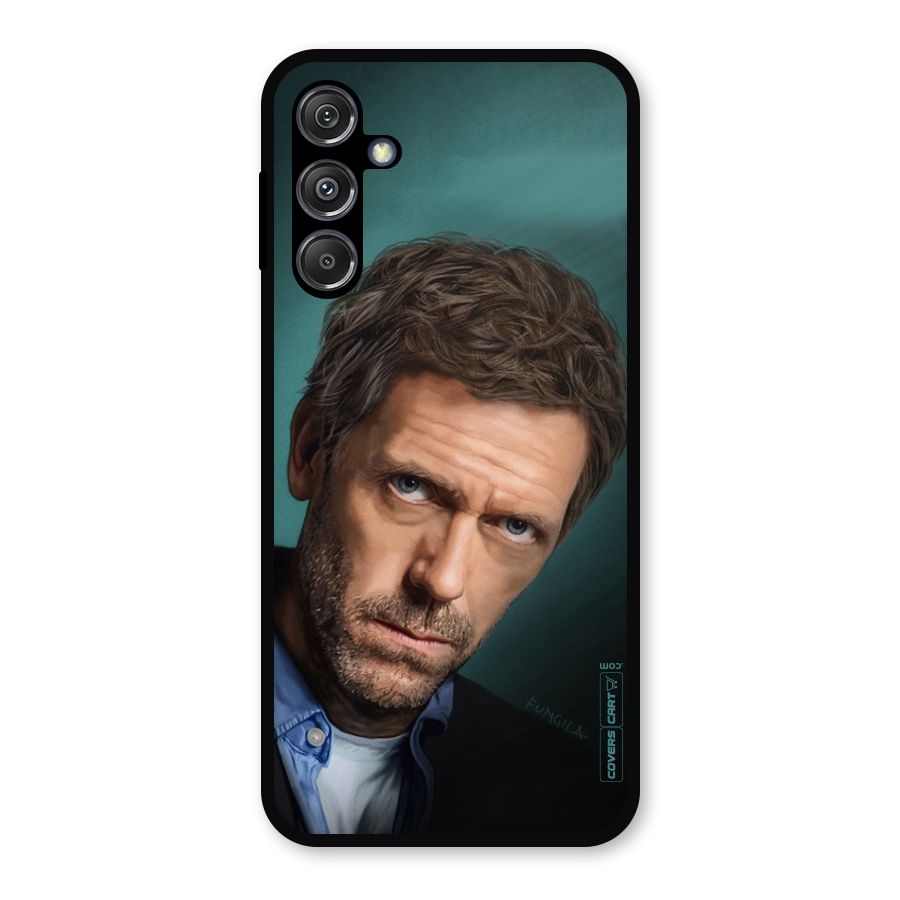 House MD Metal Back Case for Galaxy M34 5G