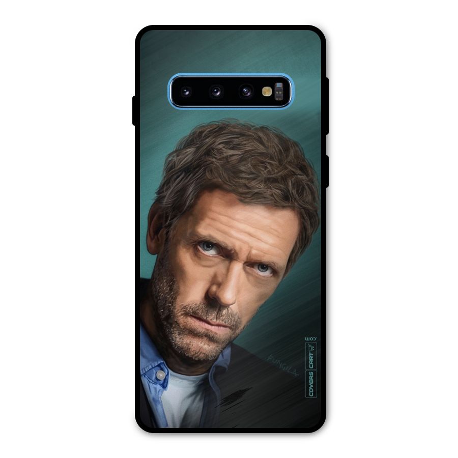 House MD Metal Back Case for Galaxy S10