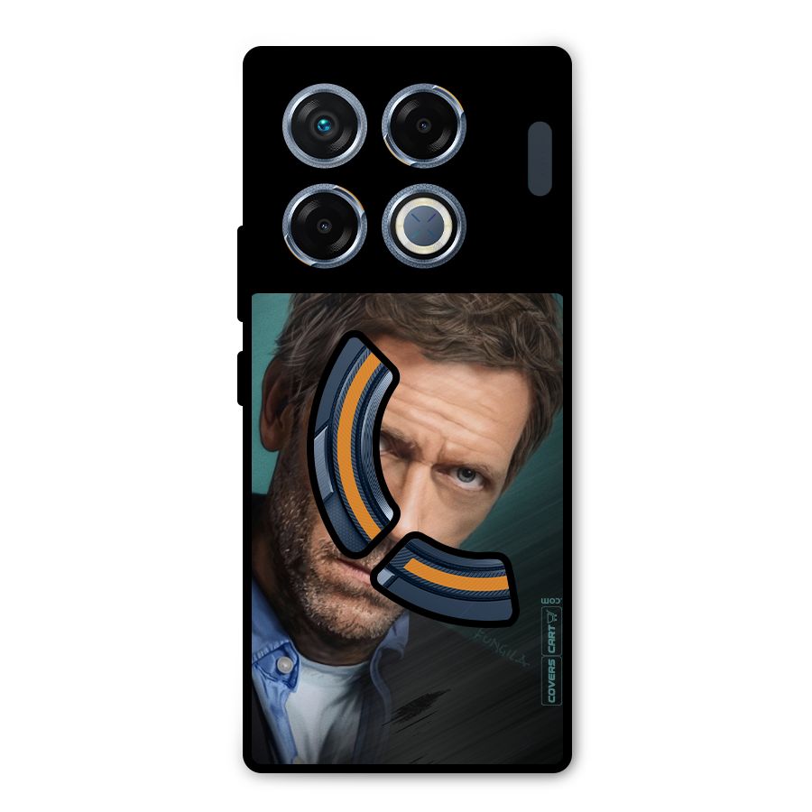 House MD Metal Back Case for Infinix GT 20 Pro