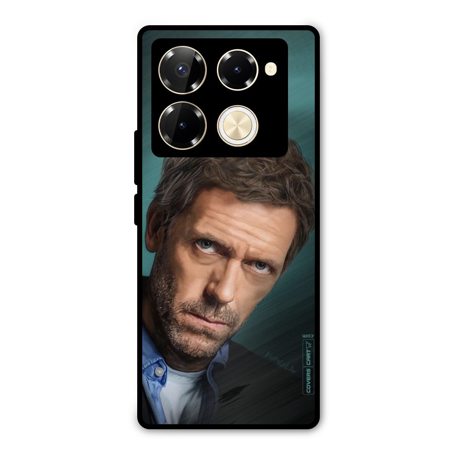House MD Metal Back Case for Infinix Note 40 Pro Plus