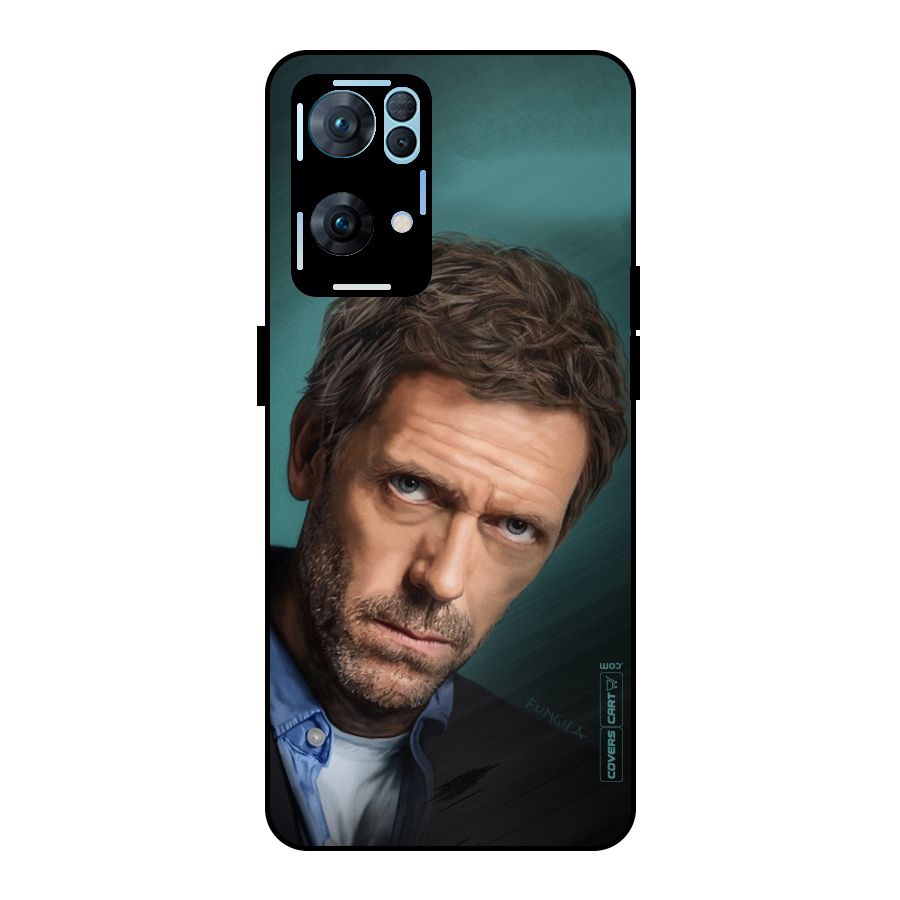 House MD Metal Back Case for Oppo Reno7 Pro 5G