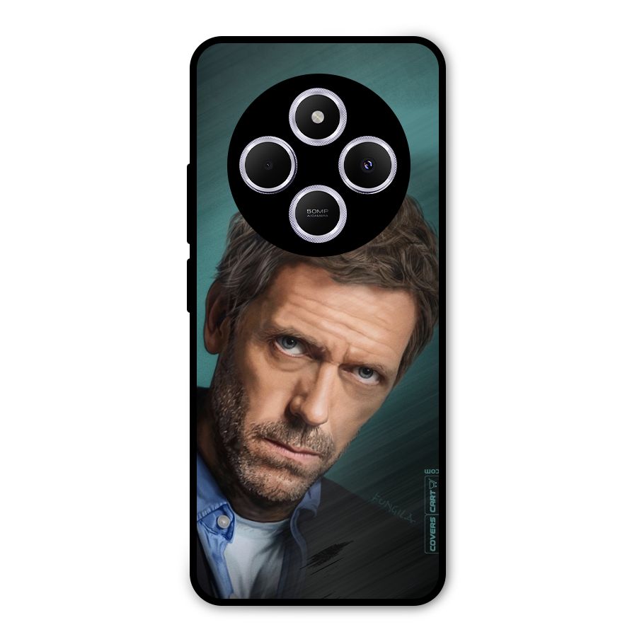 House MD Metal Back Case for Poco C75 5G