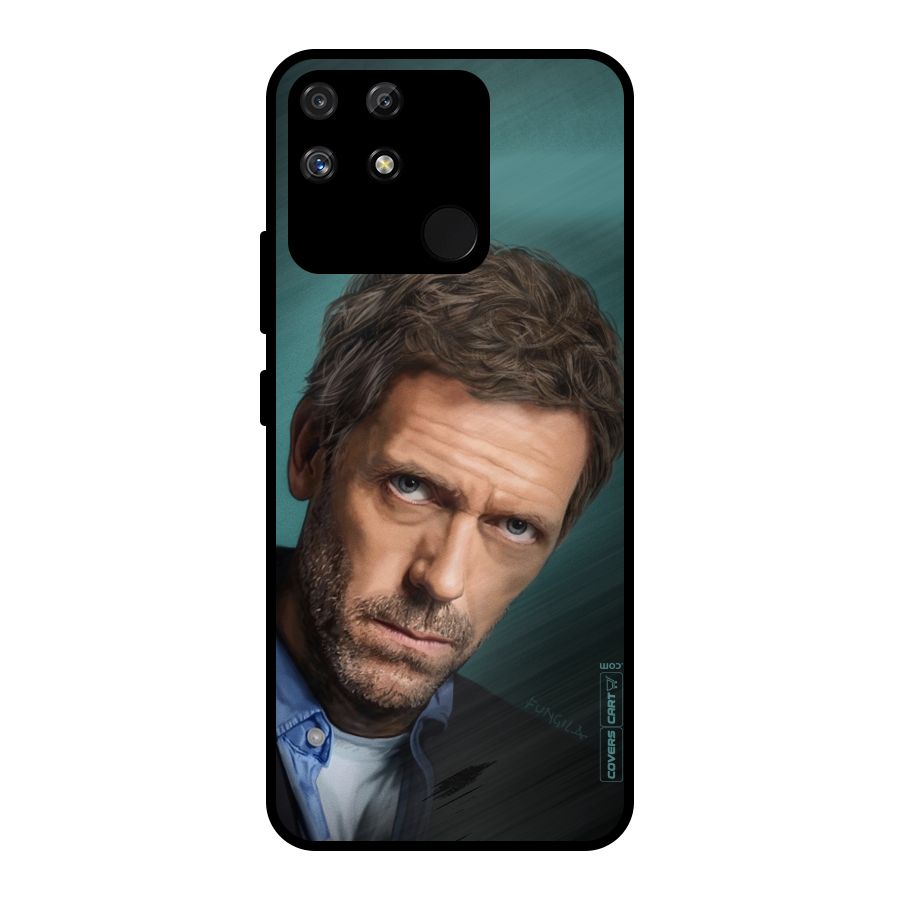 House MD Metal Back Case for Realme Narzo 50A