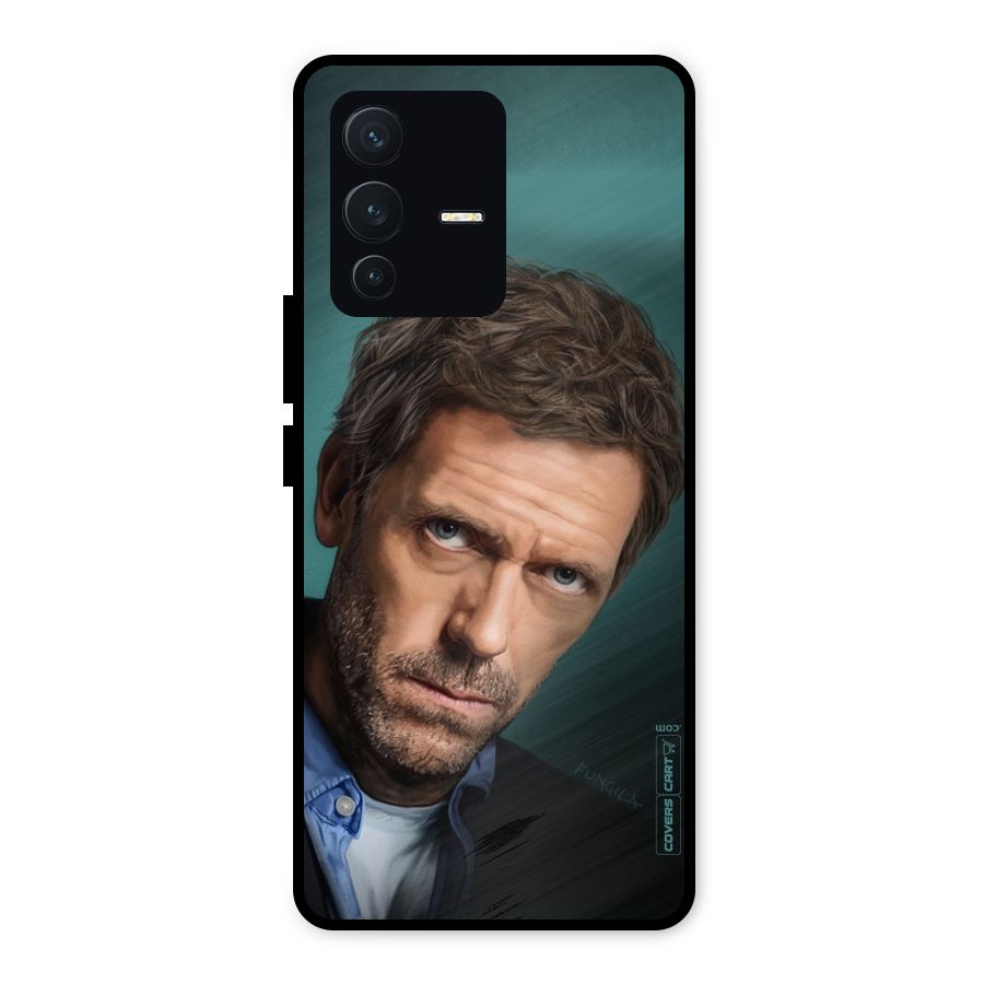 House MD Metal Back Case for Vivo V23 5G