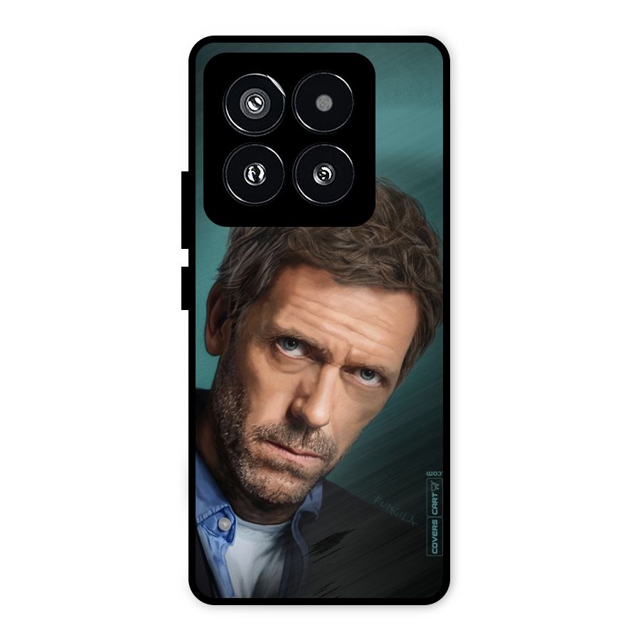 House MD Metal Back Case for Xiaomi 14 Pro