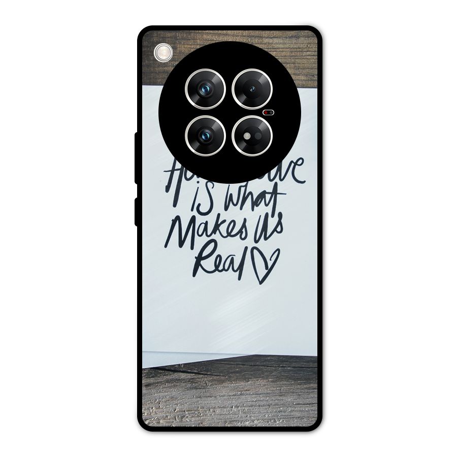 How We Live Metal Back Case for Infinix Zero 40 5G