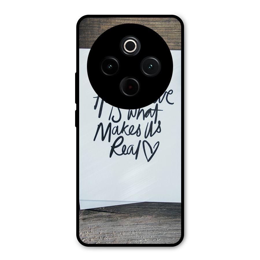 How We Live Metal Back Case for Vivo T4