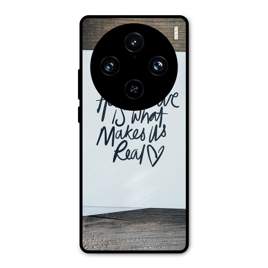 How We Live Metal Back Case for Vivo X100 Pro
