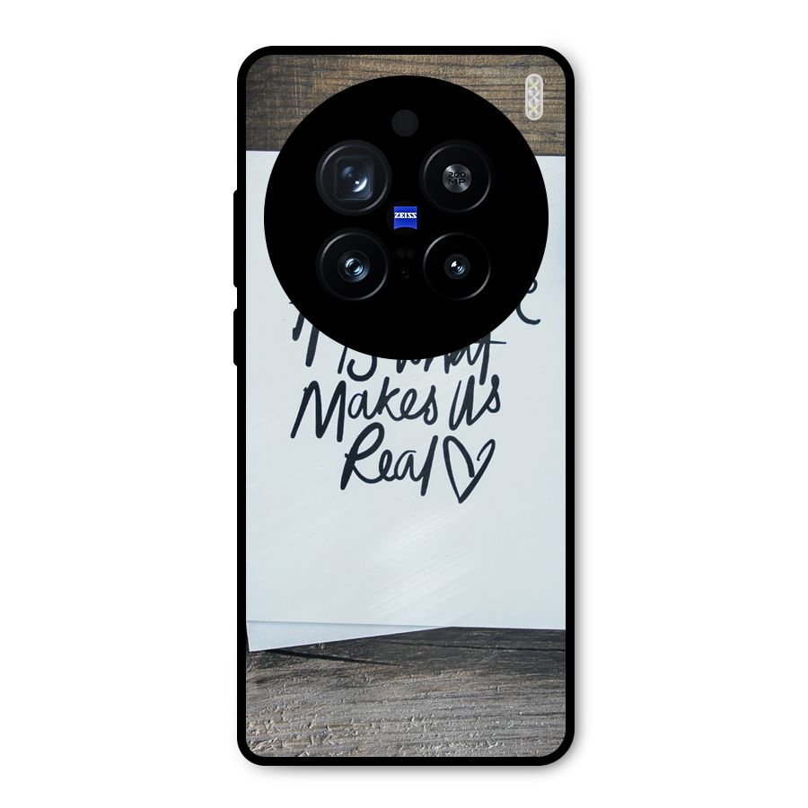 How We Live Metal Back Case for Vivo X200 Pro