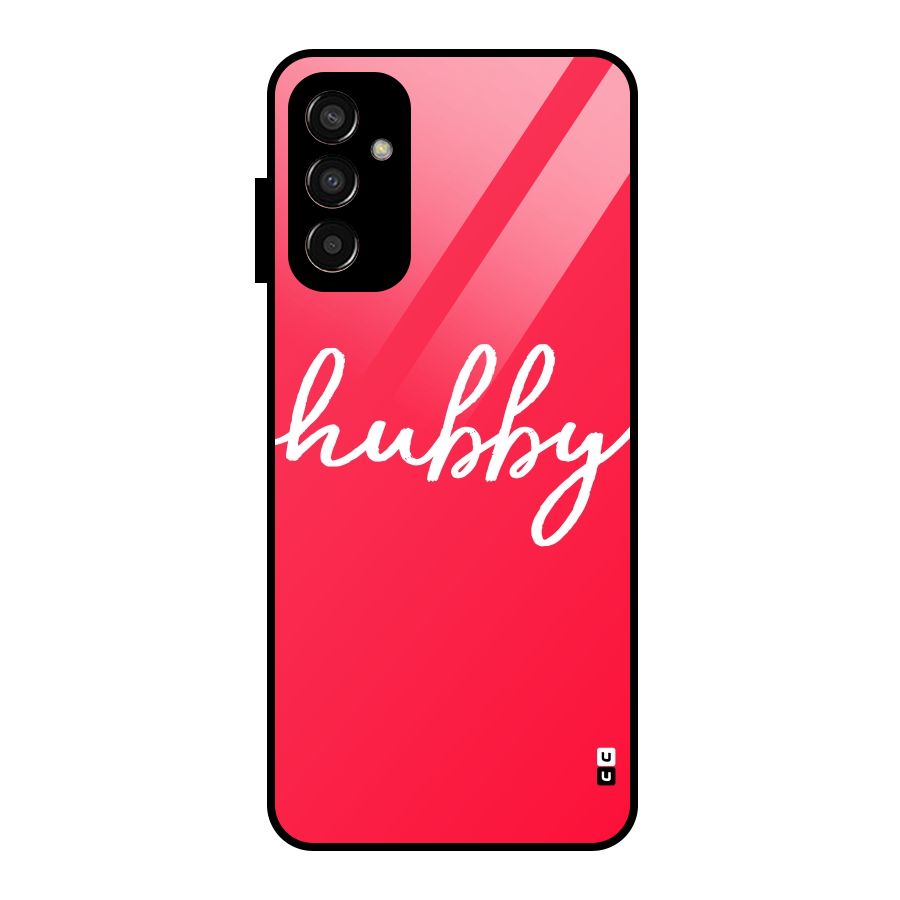 Hubby Glass Back Case for Galaxy F13