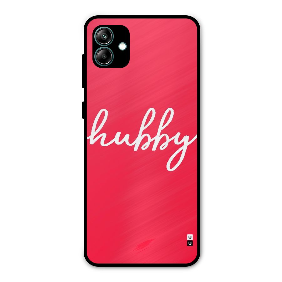 Hubby Metal Back Case for Galaxy A04