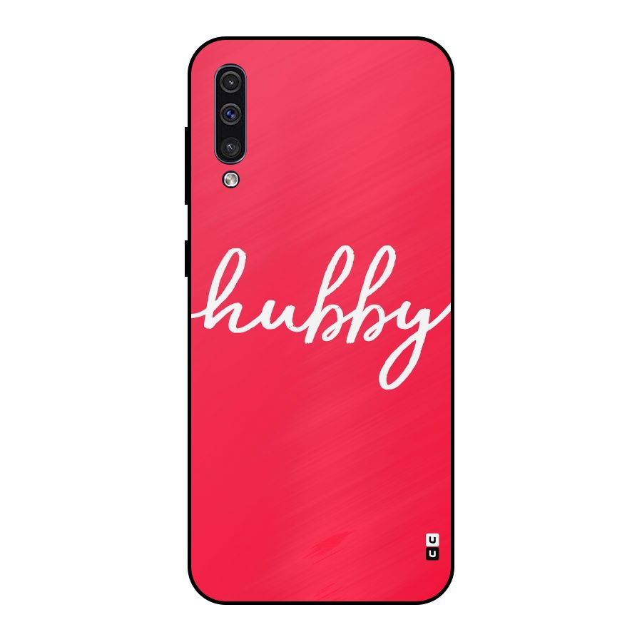 Hubby Metal Back Case for Galaxy A30s