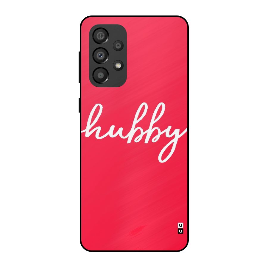 Hubby Metal Back Case for Galaxy A33 5G
