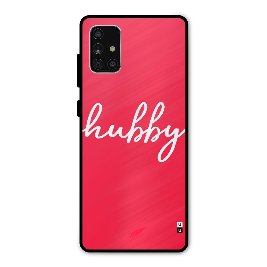 Hubby Metal Back Case for Galaxy A71