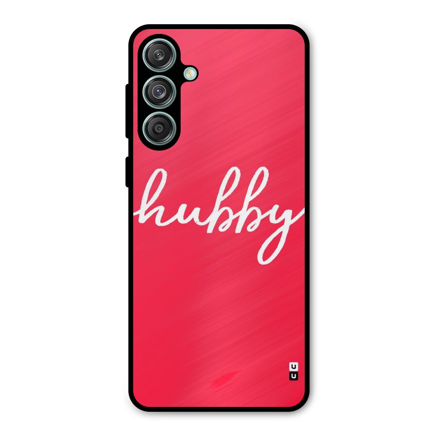 Hubby Metal Back Case for Galaxy M55 5G