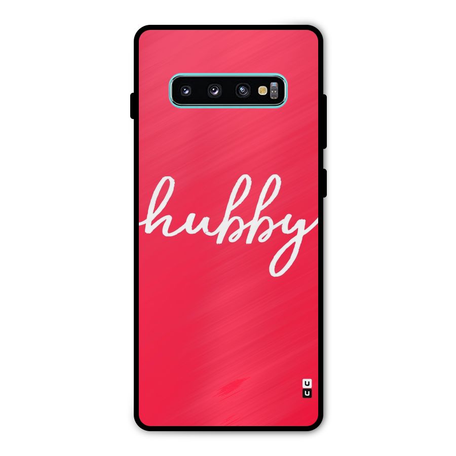Hubby Metal Back Case for Galaxy S10 Plus