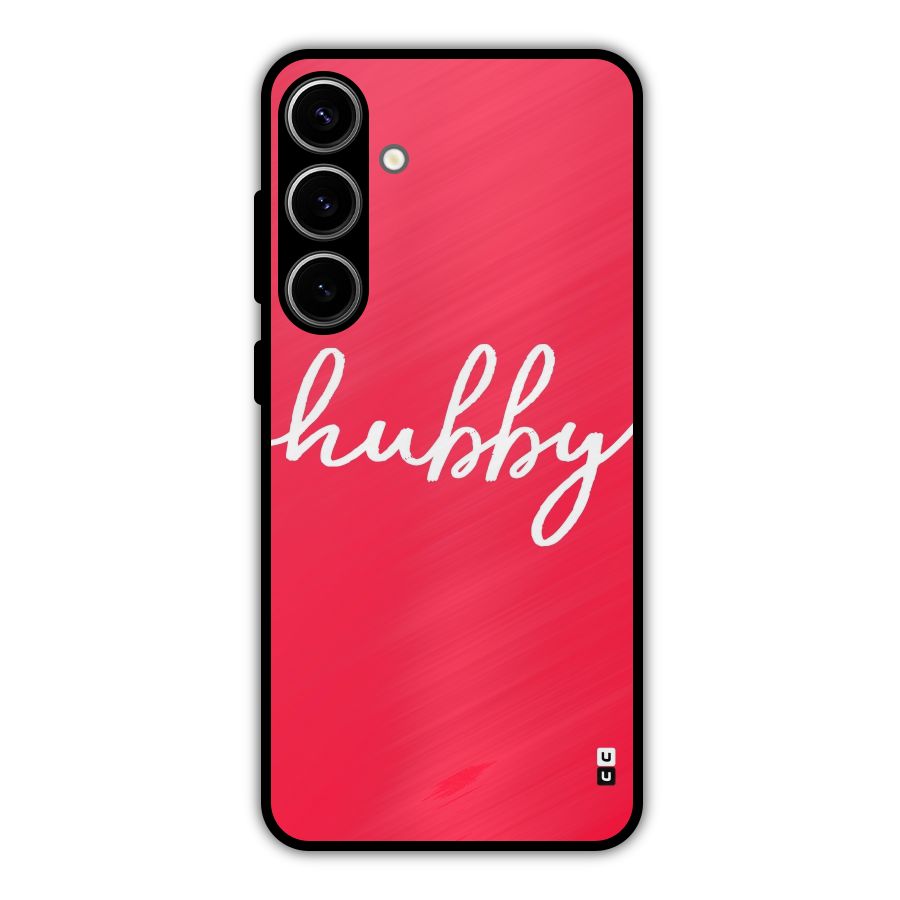 Hubby Metal Back Case for Galaxy S24 Plus