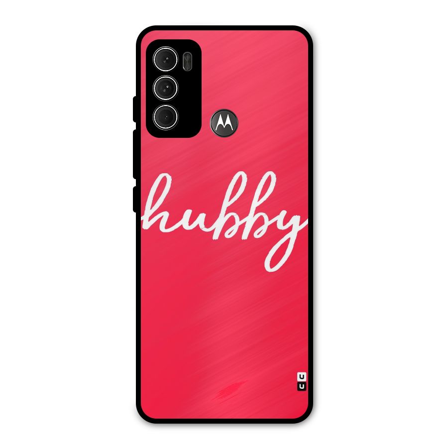 Hubby Metal Back Case for Moto G60