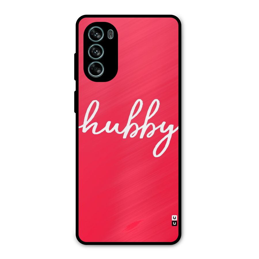 Hubby Metal Back Case for Moto G62