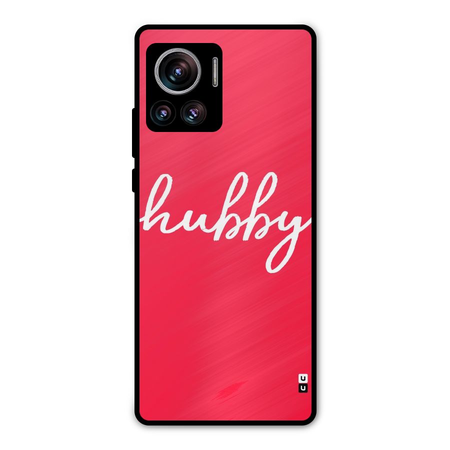 Hubby Metal Back Case for Motorola Edge 30 Ultra