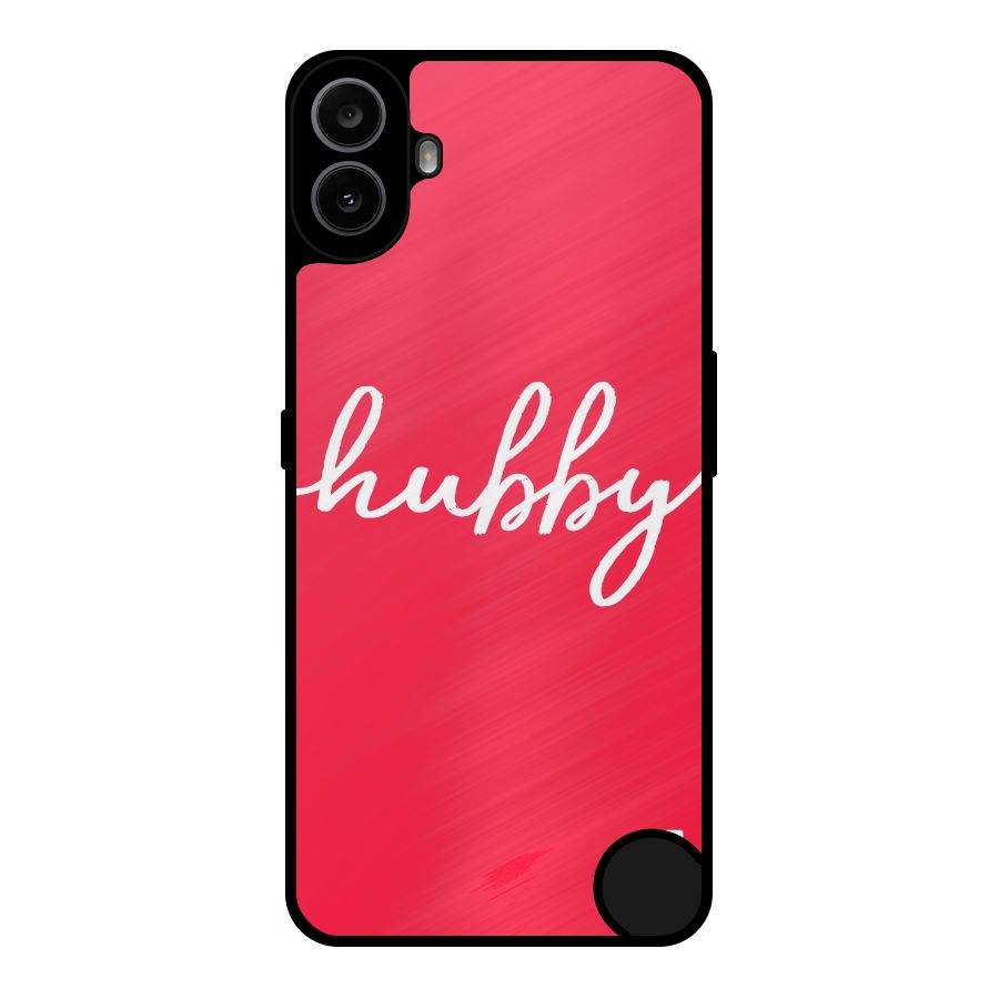 Hubby Metal Back Case for Nothing CMF Phone 1
