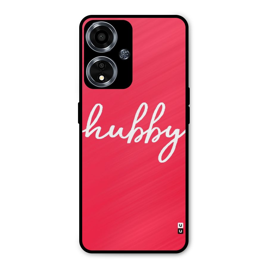 Hubby Metal Back Case for Oppo A59