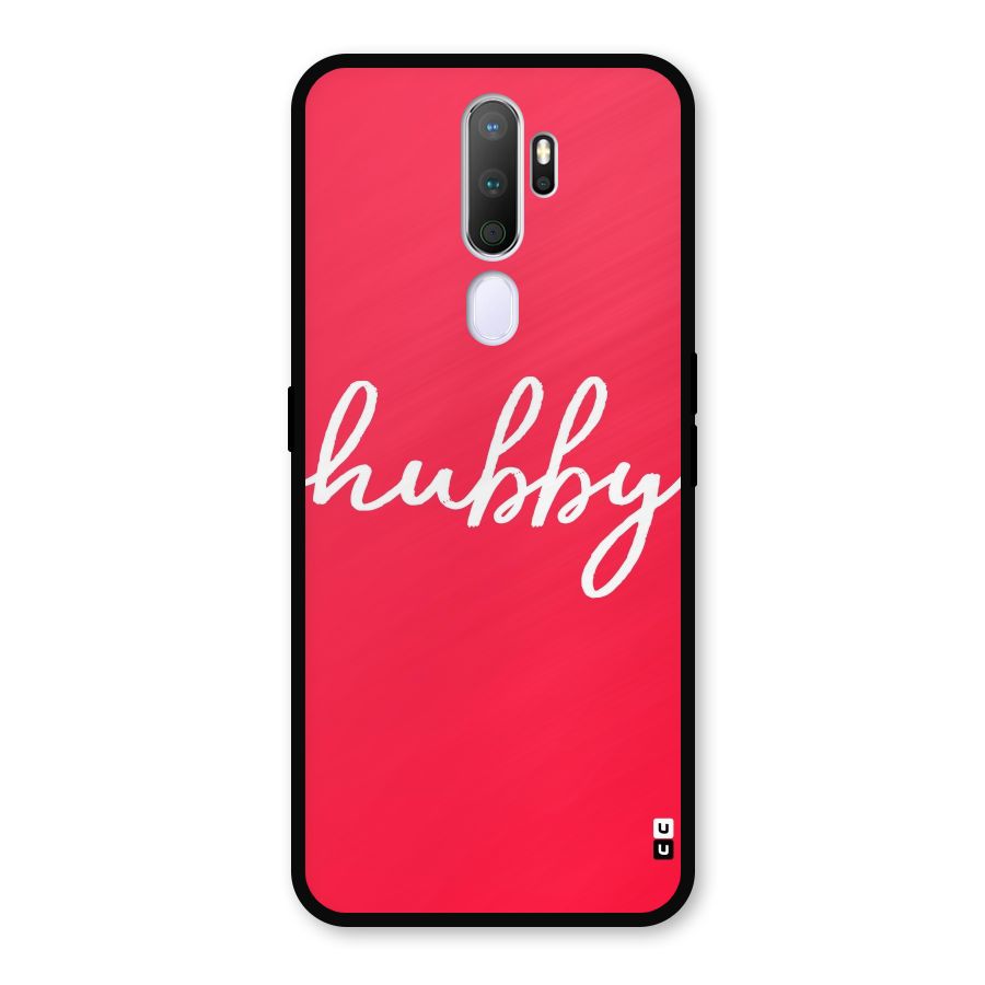 Hubby Metal Back Case for Oppo A5 (2020)