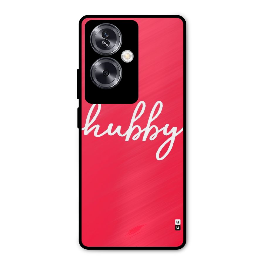 Hubby Metal Back Case for Oppo A79 5G