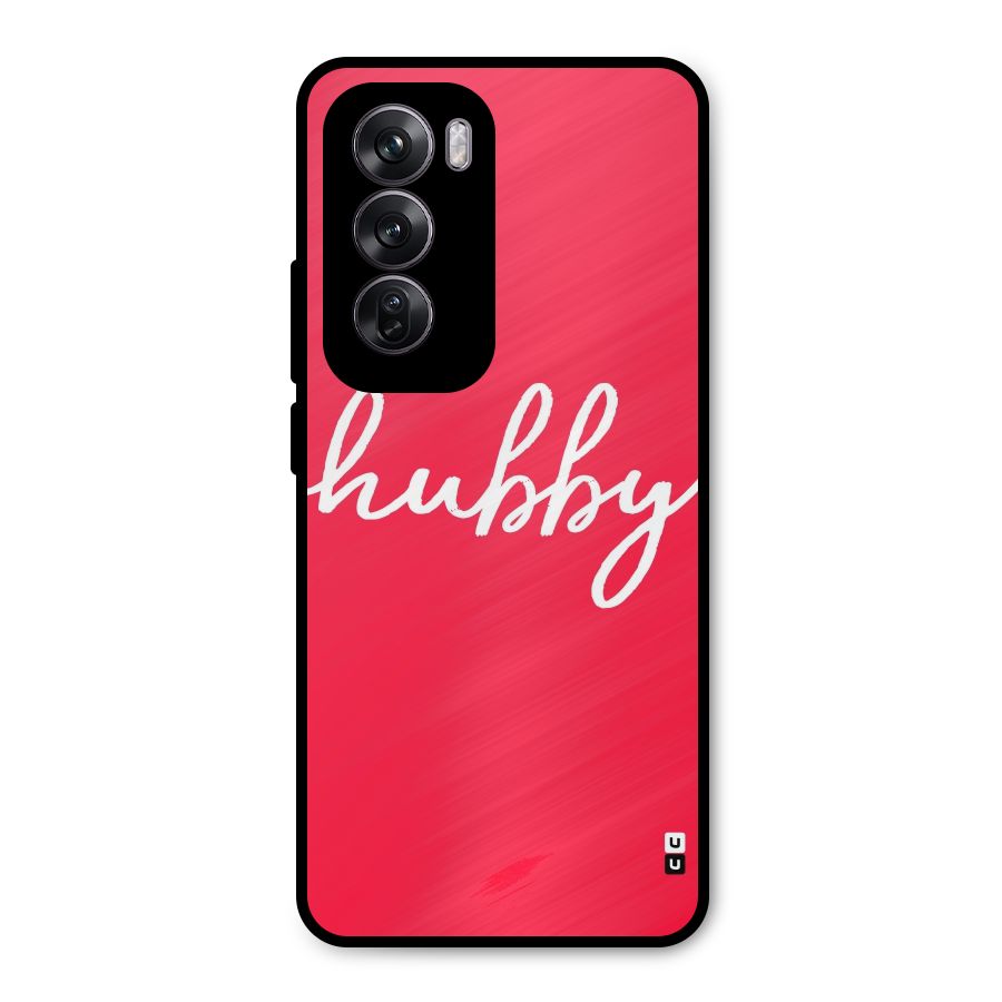 Hubby Metal Back Case for Oppo Reno12 Pro